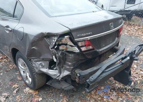 2013 Honda Civic Lx z USA, uszkodzony, nr VIN 19XFB2E59DE012763